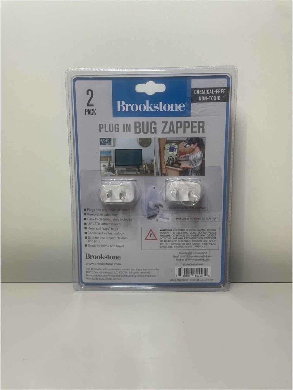 Brookstone Plug In Bug Zapper - Picture 2 of 4